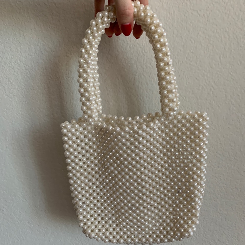 Pearl Beaded Fashion Bag